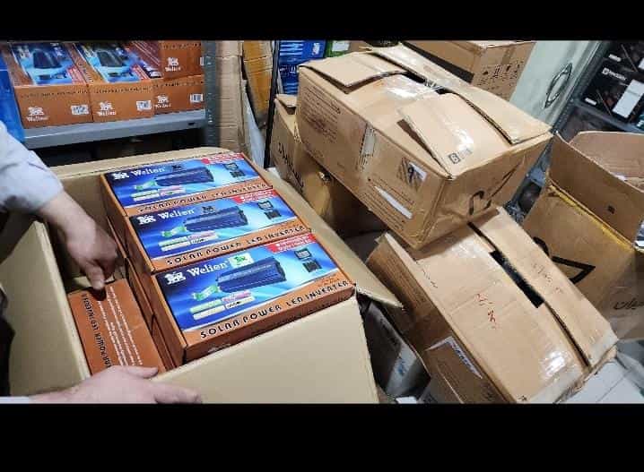 عکس نورپردازی مدرن در بازار تبریز