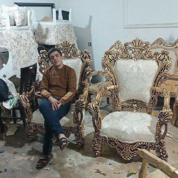 عکس تعمیرات مبلمان بسطامی در زمزم تبریز