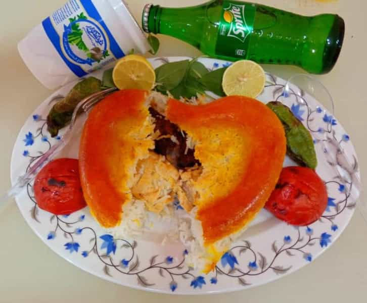 عکس غذای تلفنی نارنج شهرک باغمیشه تبریز