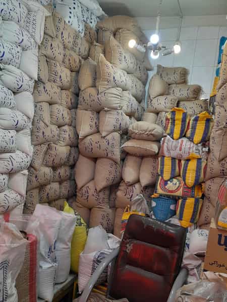 عکس برنج و حبوبات تقی زاده کوچه باغ تبریز