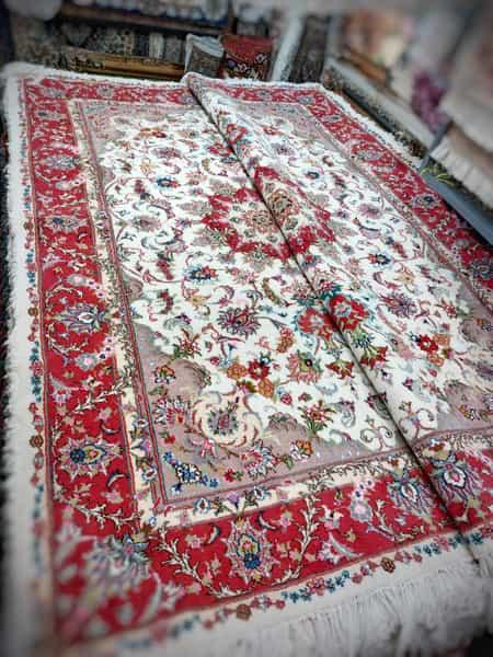 عکس نگین فرش تبریز کوچه باغ تبریز