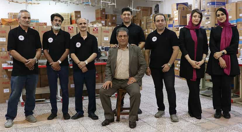 عکس فروشگاه چرخ خیاطی حضرتی در بازار تبریز