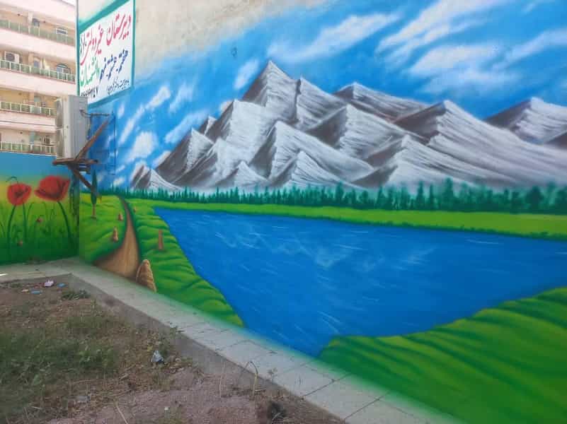 عکس دبیرستان متوسطه اول پسرانه دانشمندان در کوروش اهواز