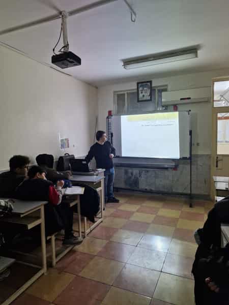 عکس دبیرستان پسرانه استاد شهریار در زیباشهر اهواز