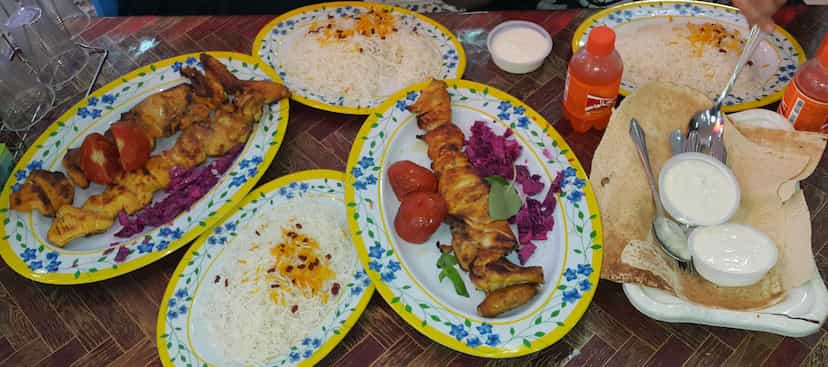 عکس کباب سرای نمونه رسول در کمپلو(کوی انقلاب) اهواز