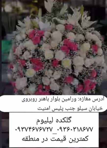 عکس گلکده‌ لیلیوم در مرزدارانی ورامین