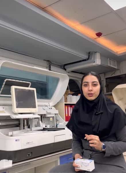 عکس آزمایشگاه دکتر قلی زاده در کلاته 