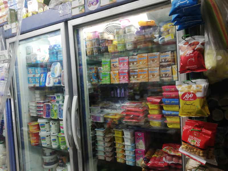 عکس سوپرمارکت مسعودیان در اوین 