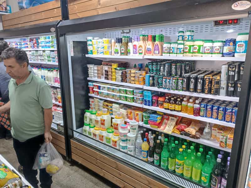 عکس سوپرمارکت در اوین تهران