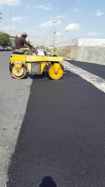 عکس پیمان کاری و آسفالت کاری زینالی در تهرانسر شمالی تهران