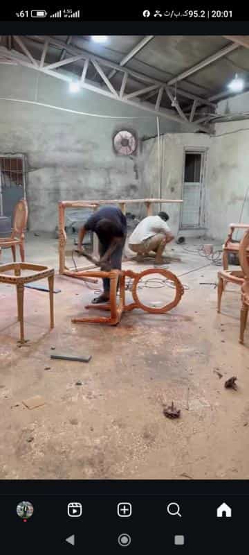 عکس تعمیرات مبلمان و مصنوعات چوبی علی زارعی