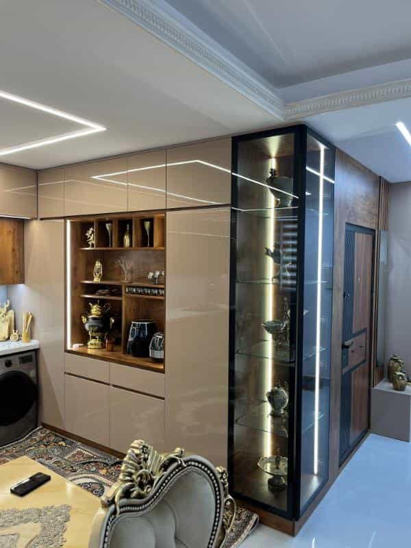 عکس طراحی و اجرای کابینت و کمد دیواری در اردبیل