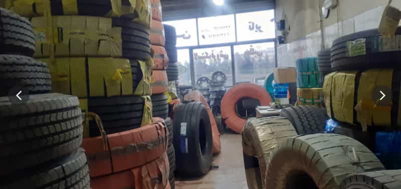 عکس لاستیک فروشی مطلبی در رواسان تبریز