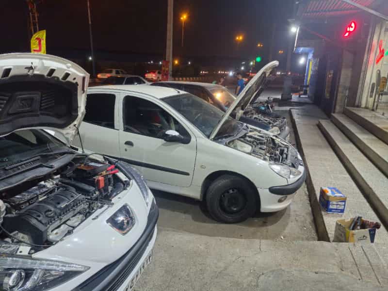 عکس امداد باتری اهواز