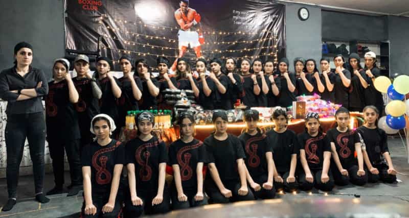 عکس باشگاه کیک بوکسینگ و بوکس کرج