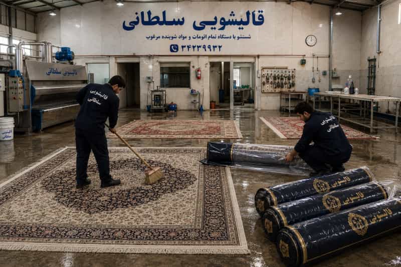 عکس قالیشویی سلطانی