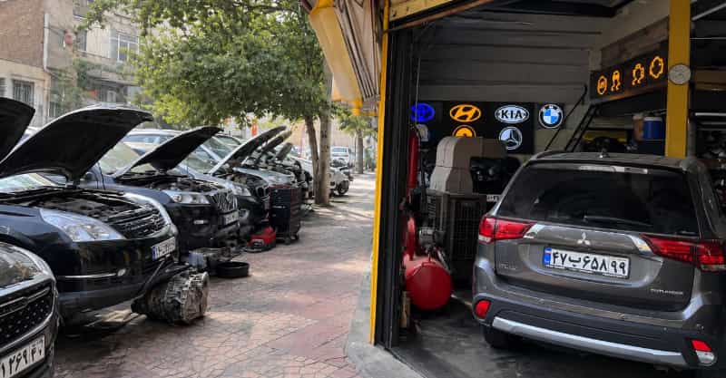 عکس تعمیر گیربکس