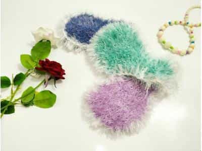 عکس تولید ، صادرات و پخش انواع لیف حمام ، کیسه حمام و اسکاج بافت