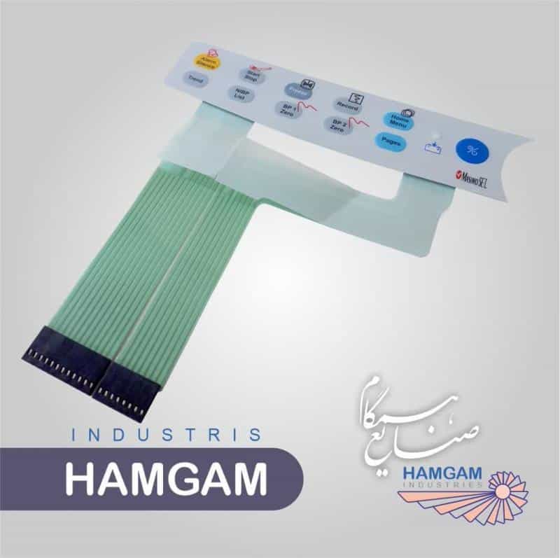 عکس چاپ پلی کربنات و ساخت ممبرین سوئیچ در اصفهان