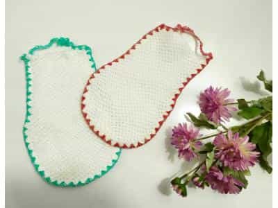 عکس تولید ، صادرات و پخش انواع لیف حمام ، کیسه حمام و اسکاج بافت