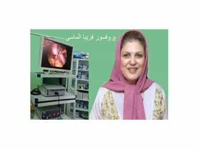 عکس پروفسور زنان  فریبا الماسی جراحی لاپاراسکوپی و کولپوسکوپی در  کشاورز