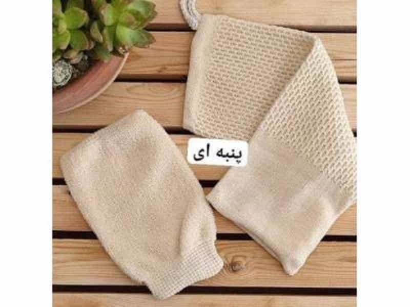 عکس تولید ، صادرات و پخش انواع لیف حمام ، کیسه حمام و اسکاج بافت