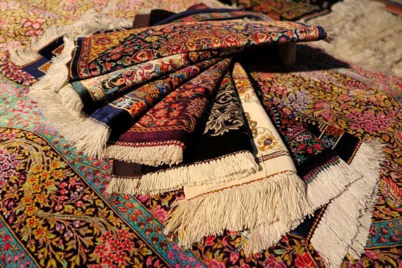 عکس فرش دستباف گایینی در فرمانیه