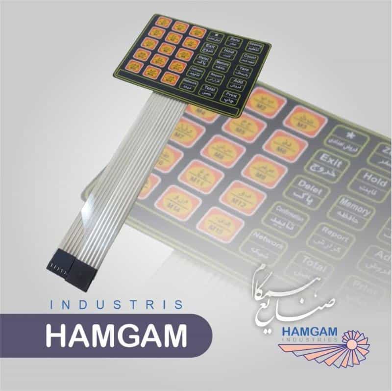 عکس چاپ پلی کربنات و ساخت ممبرین سوئیچ در مشهد