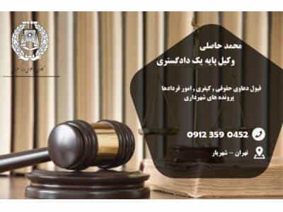 عکس محمد حاصلی وکیل ملکی ، ثبتی و شهرداری در شهریار