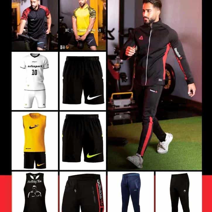 عکس تولیدی پوشاک ورزشی صفا اسپرت تولید و پخش لباس ورزشی در اسلامشهر