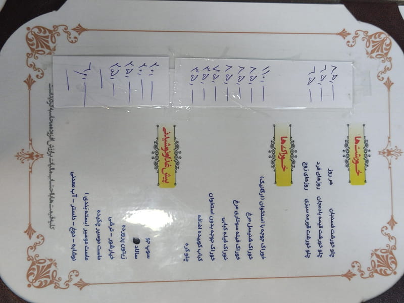 عکس رستوران صاحبدلان در قزل قلعه  تهران