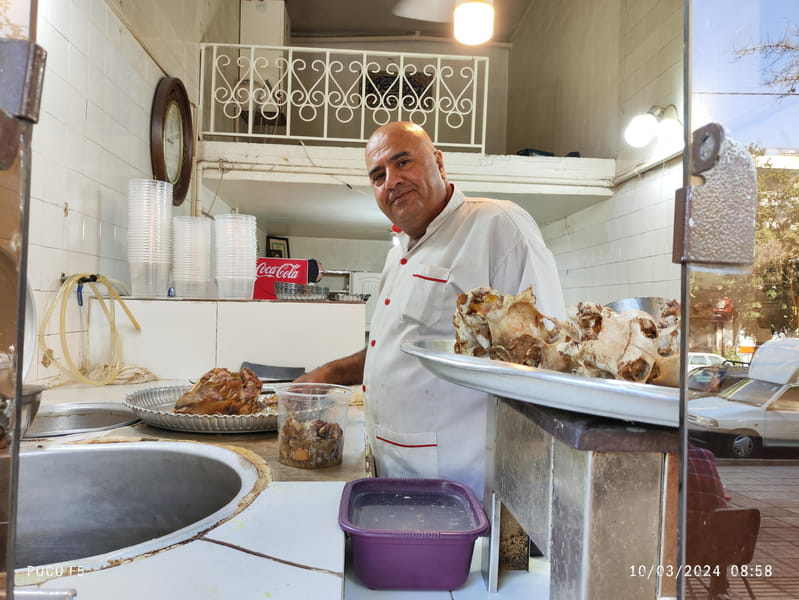 عکس کله پزی تمیز در اطلسی شیراز