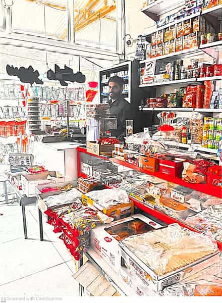 عکس هایپرمارکت آقا رضا در گلها کرمانشاه